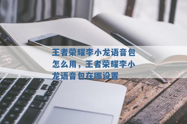 王者荣耀李小龙语音包怎么用,王者荣耀李小龙语音包在哪设置 王者荣耀李小龙语音包怎么用,王者荣耀李小龙语音包在哪设置